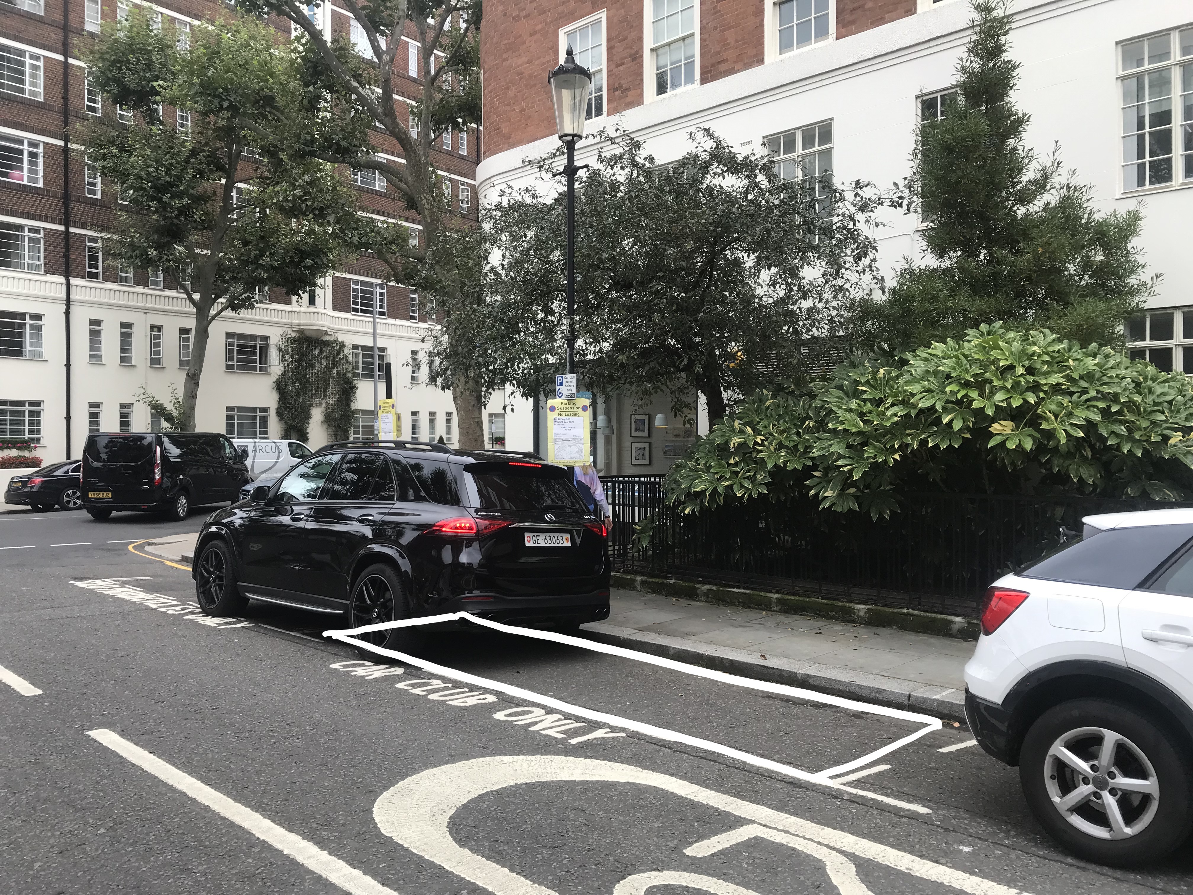 The proposed bay is on the carriageway outside the flank wall of 73 Sloane Avenue, situated in Petyward.